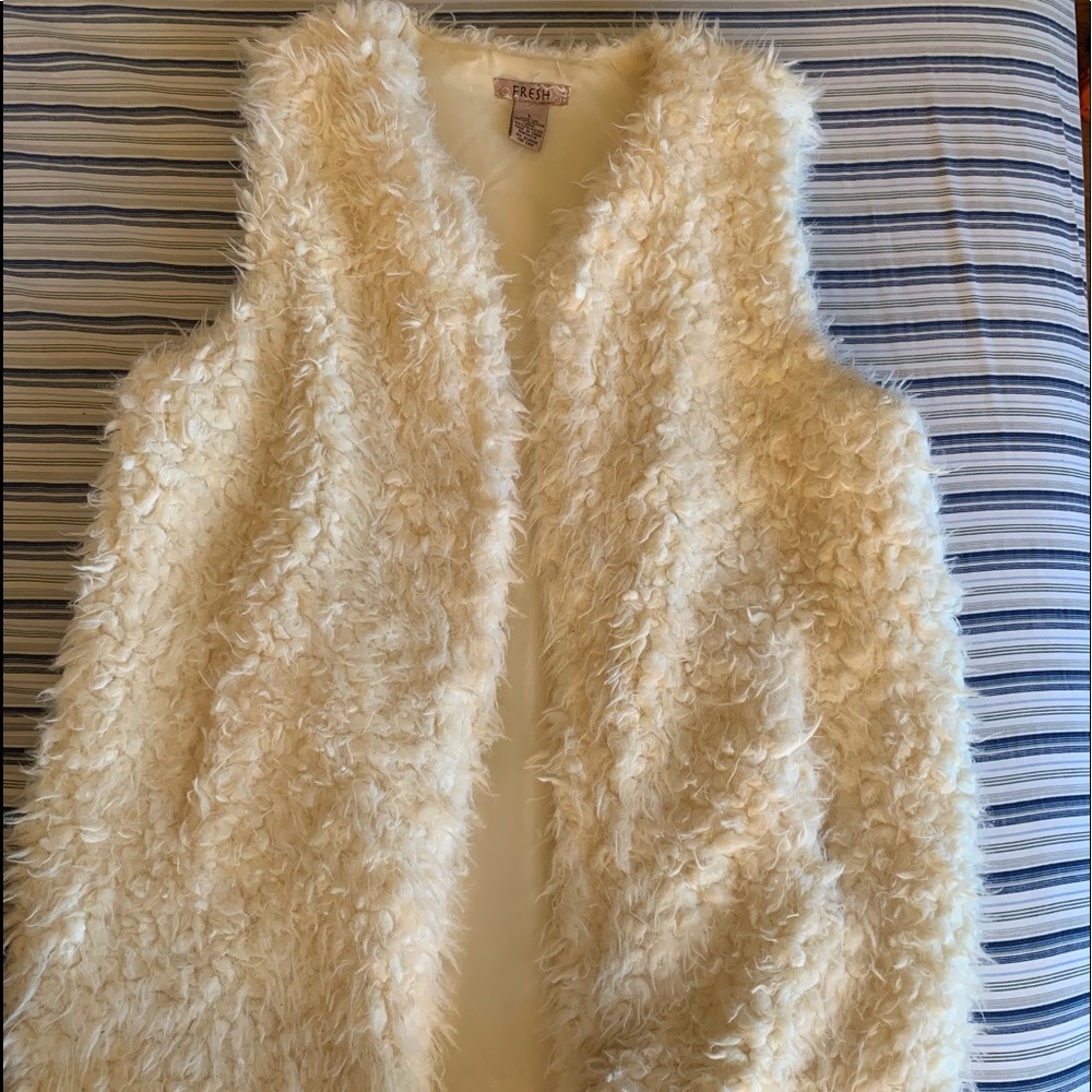 Fluffy jacket